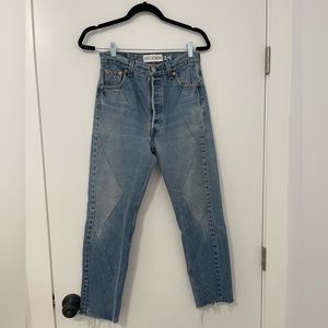 EB DENIM zig zag jeans. Fit like a 25/26